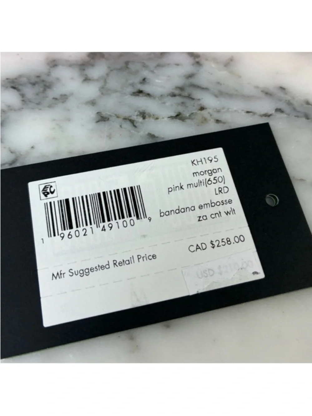 Kate Spade Floral Bandana Pink and Red Wallet (RARE) New With Tags Retails $260 - Picture 6 of 6